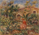 Landscape with Woman and Dog 1917